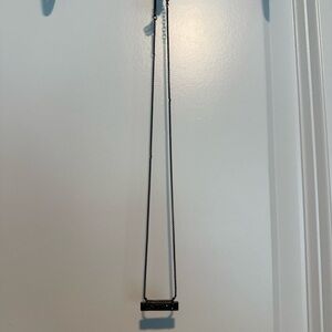 Kendra Scott Black Bar Necklace